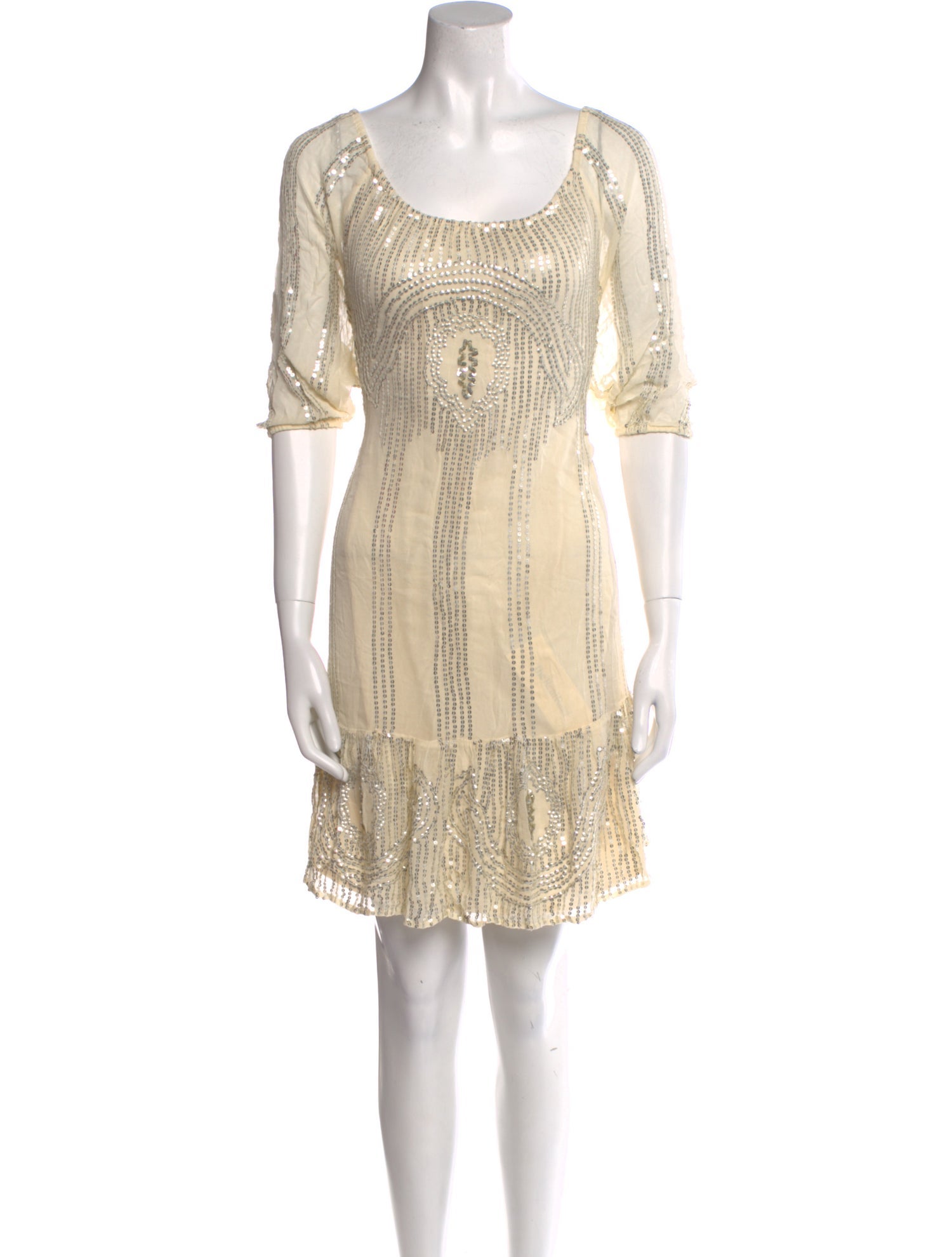 Carolina K Patterned Mini Dress