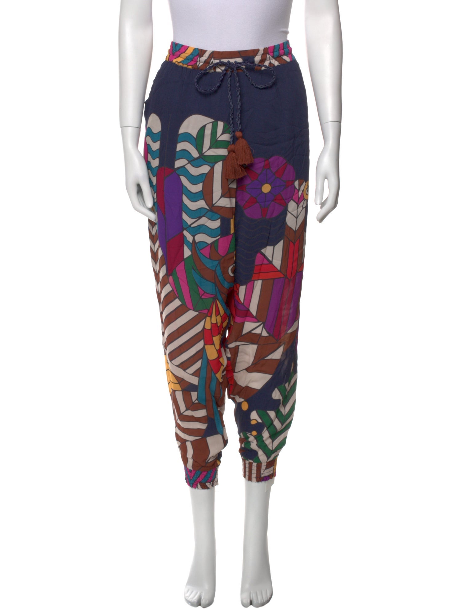 Carolina K Printed Skinny Leg Pants