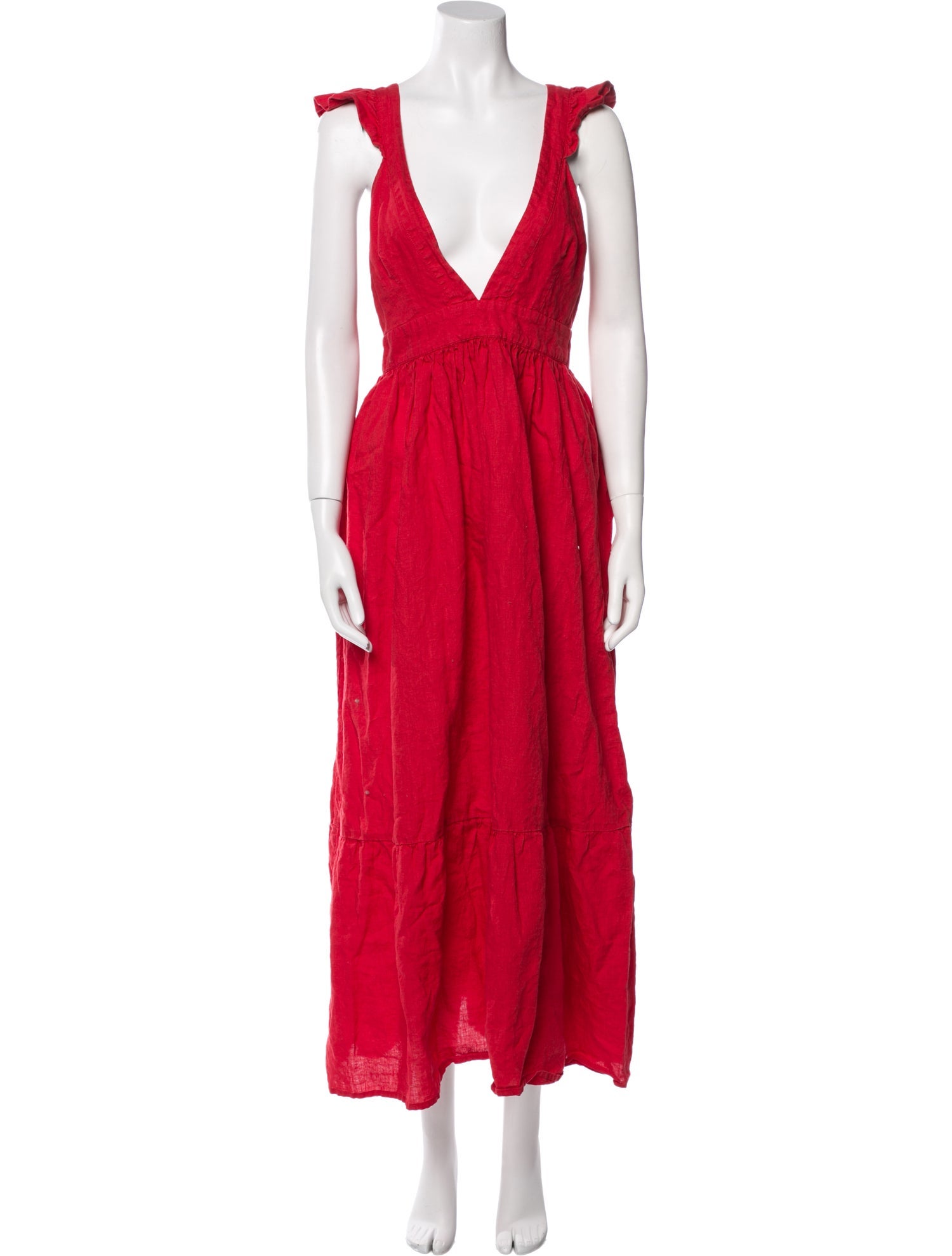 Carolina K Linen Long Dress