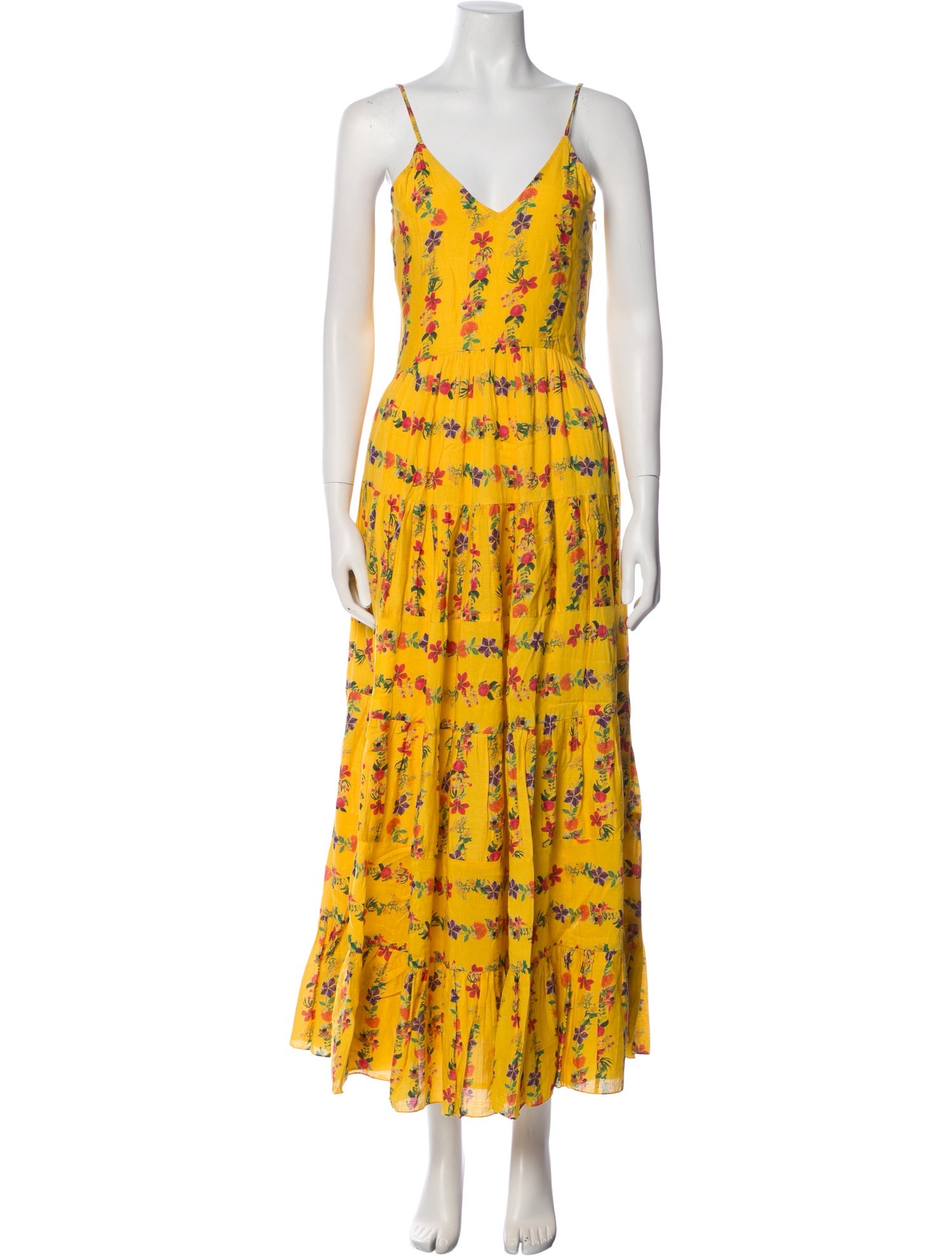 Carolina K Floral Print Long Dress