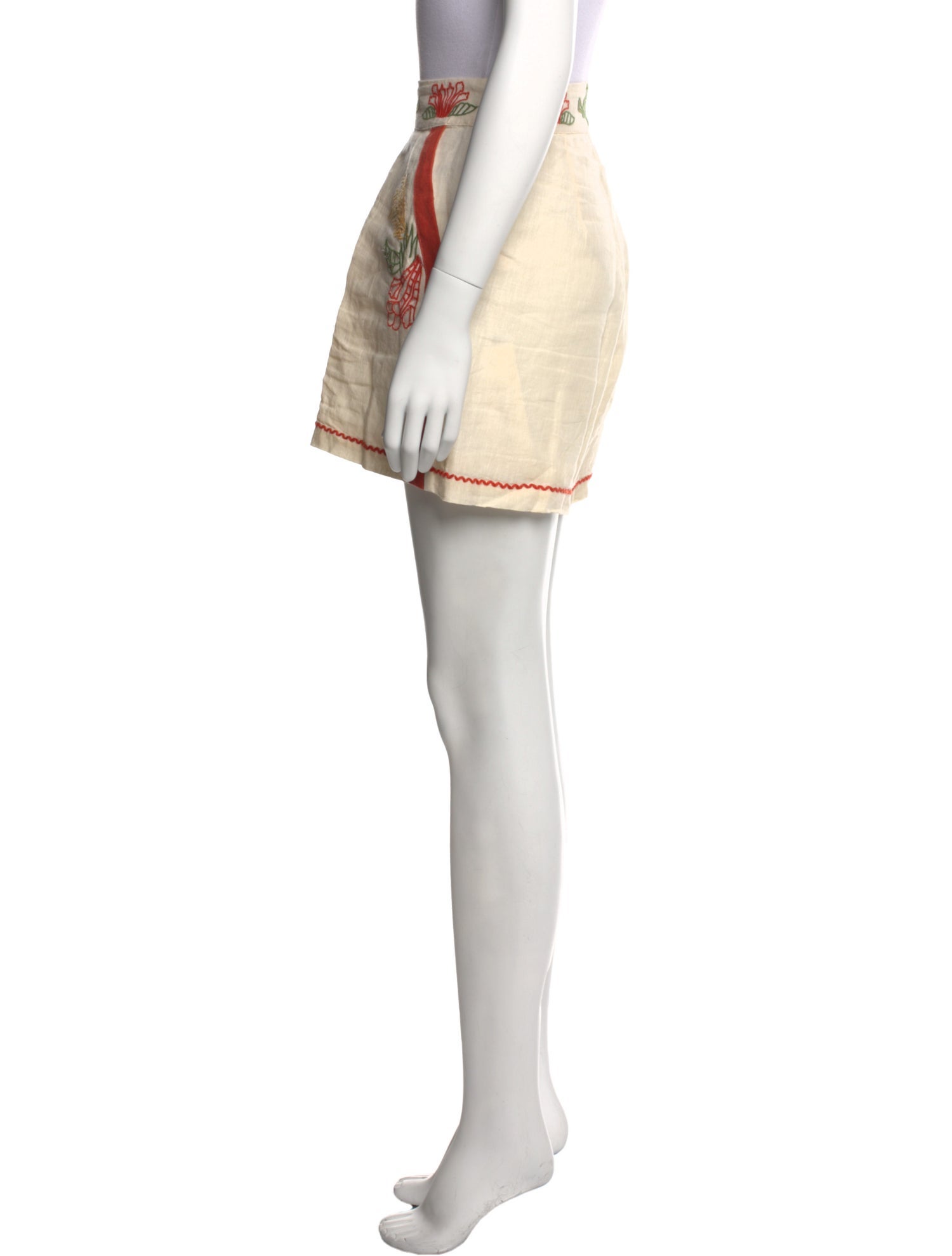 Carolina K Hemp Mini Shorts