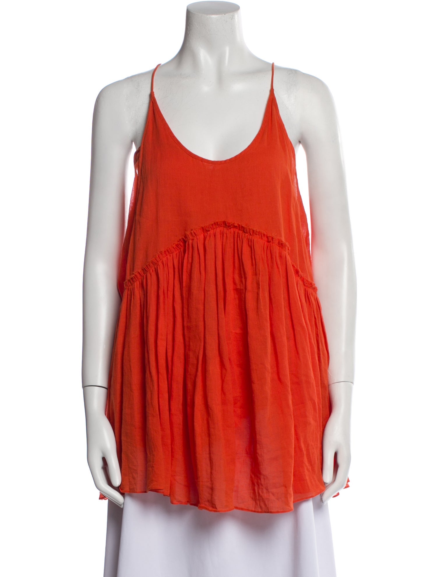 Carolina K Scoop Neck Sleeveless Top