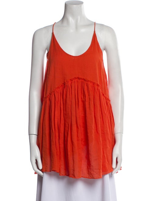 Carolina K Scoop Neck Sleeveless Top