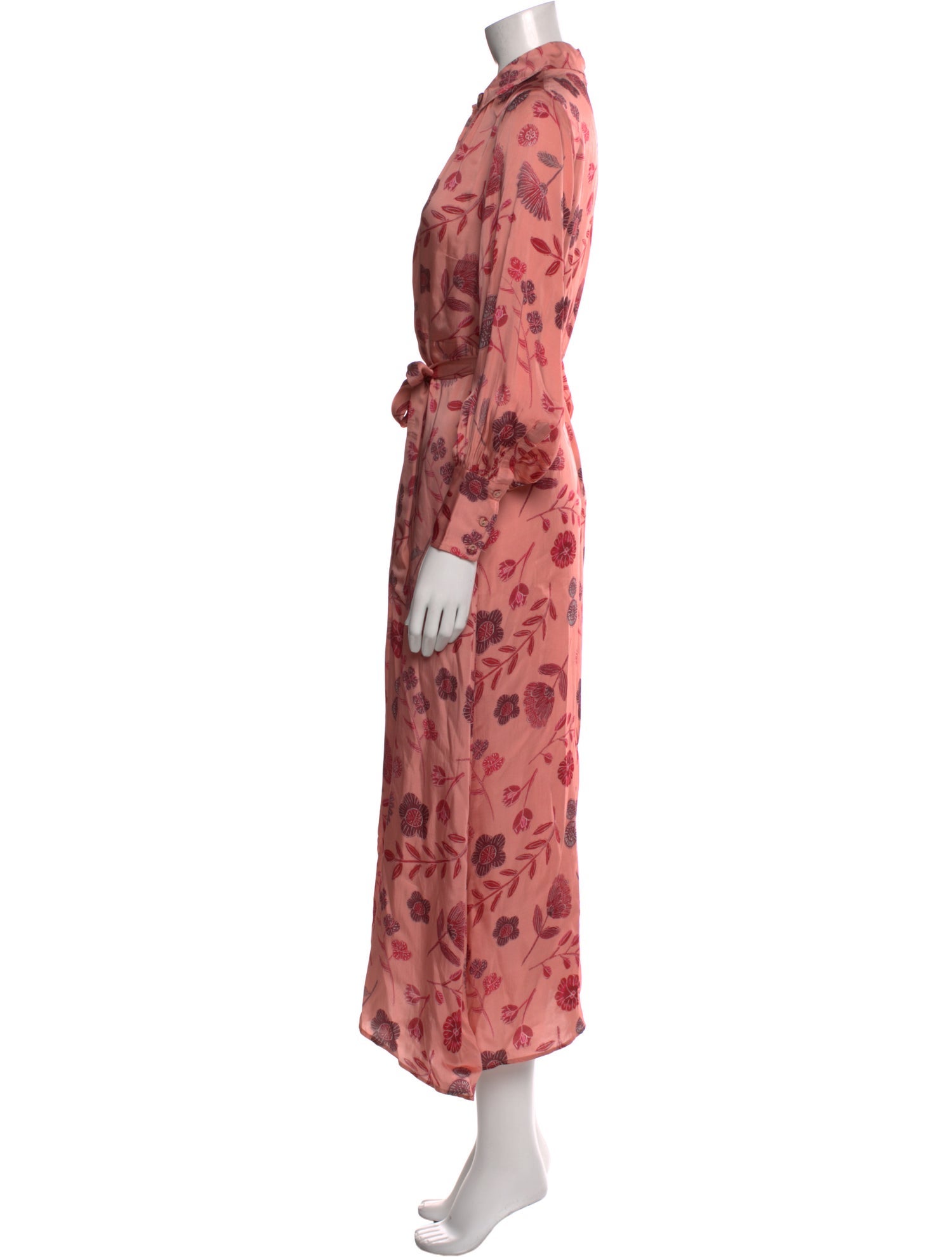 Carolina K Floral Print Long Dress