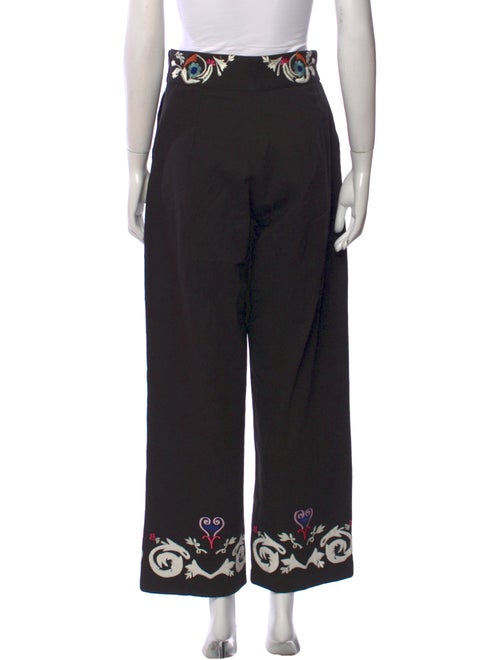 Carolina K Printed Wide Leg Pants