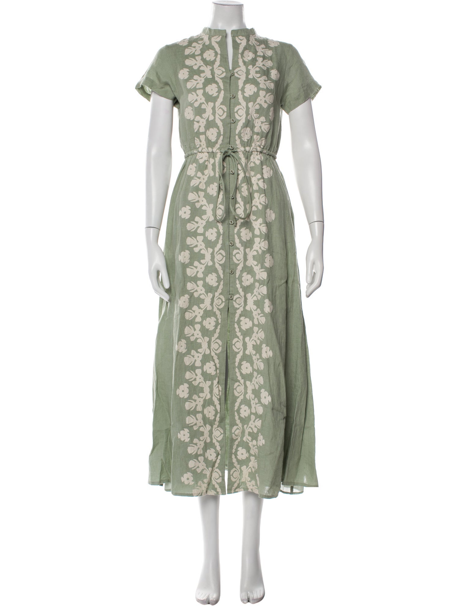 Carolina K Linen Long Dress