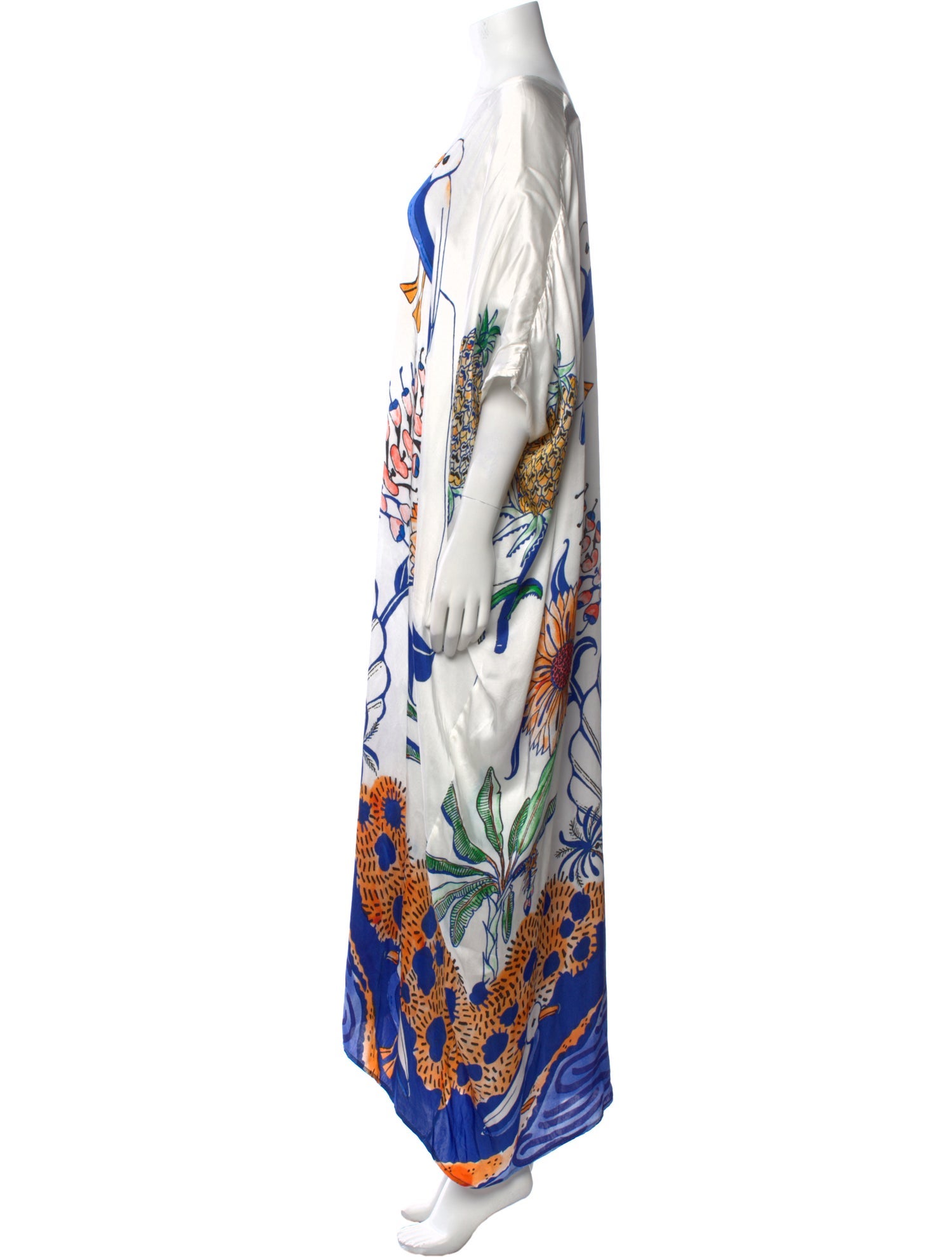 Carolina K Printed Long Dress