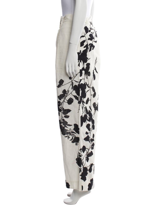 Carolina K Floral Print Wide Leg Pants