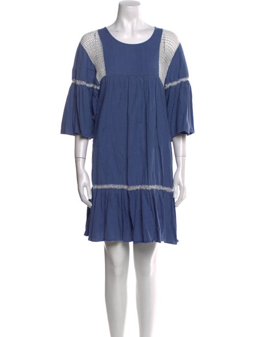 Carolina K Linen Knee-Length Dress