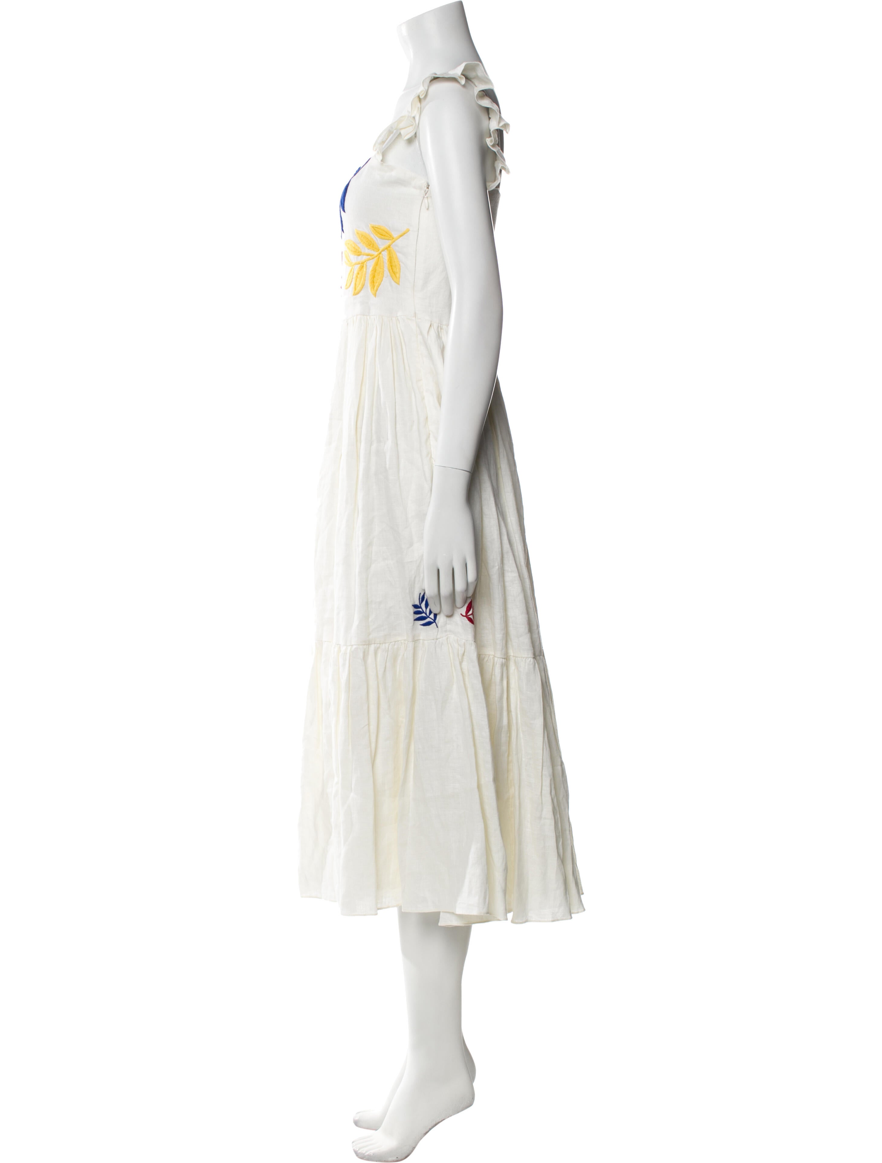 Carolina K Linen Long Dress