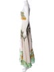 Carolina K Printed Long Dress