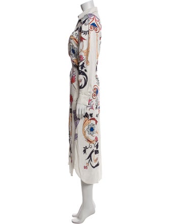 Carolina K Printed Long Dress