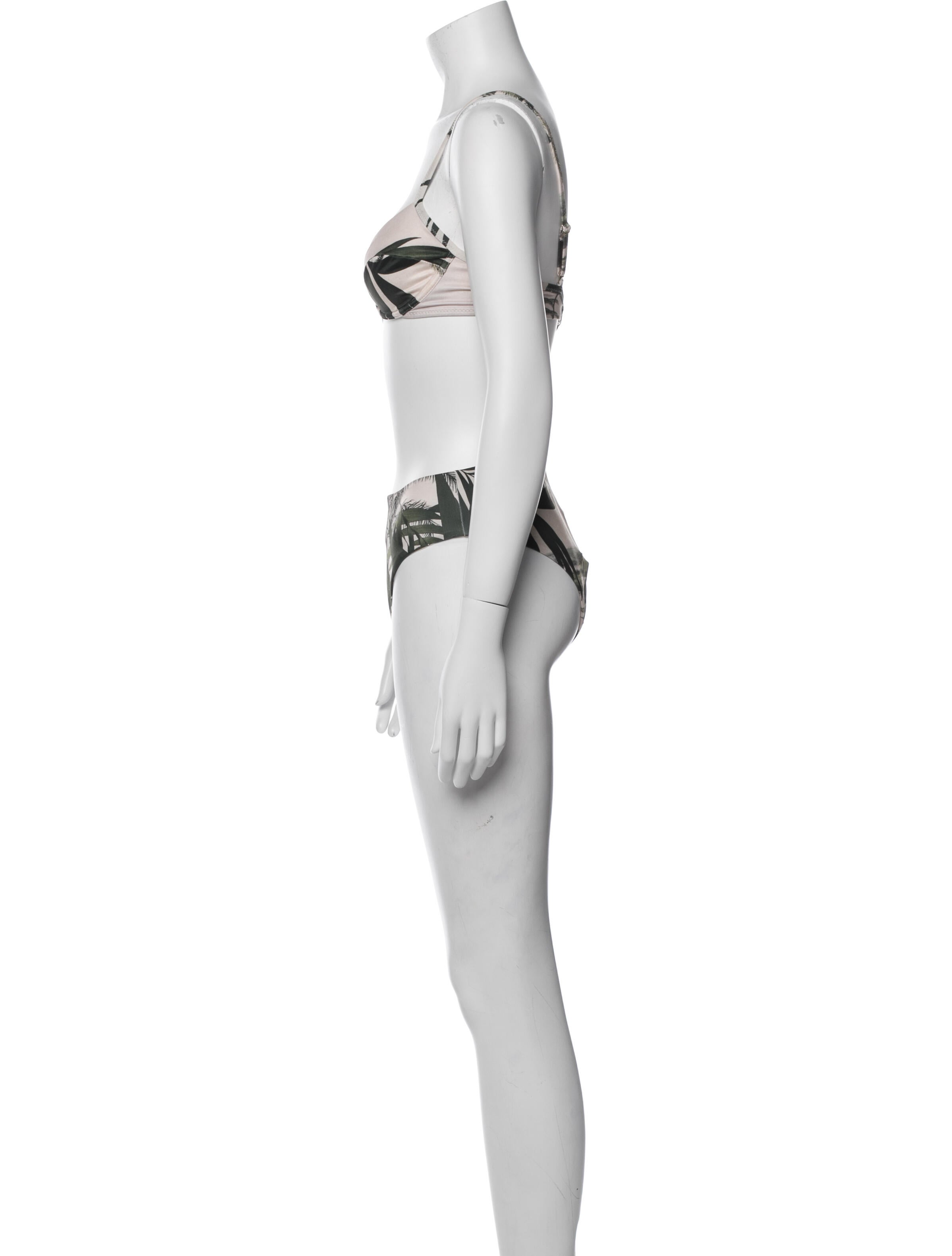 Carolina K Floral Print Bikini w/ Tags