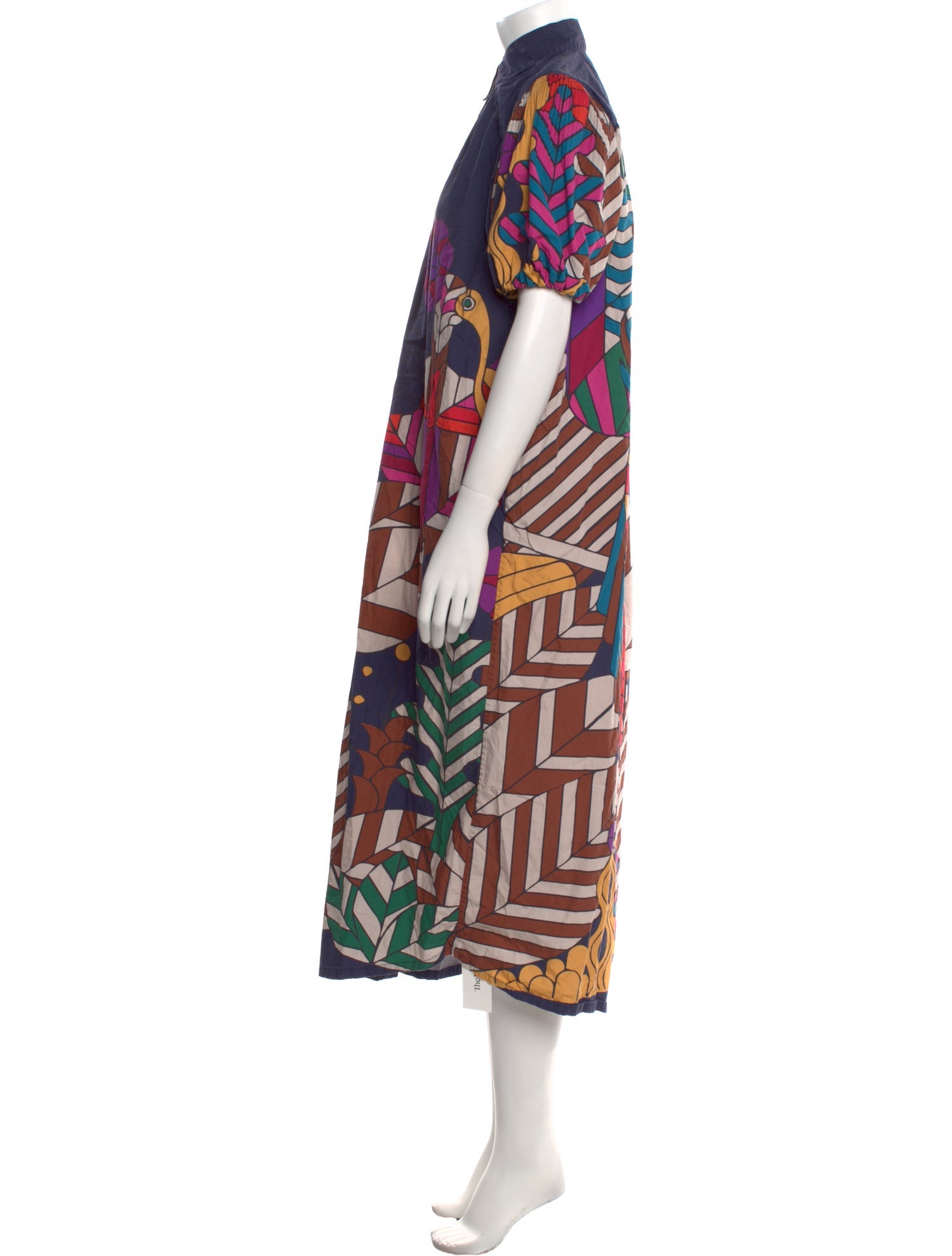 Carolina K Printed Long Dress