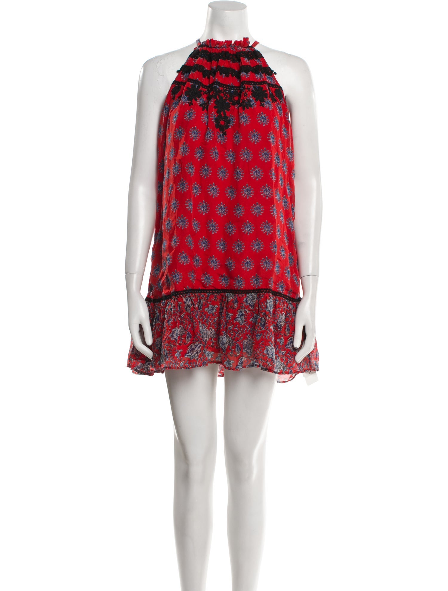 Carolina K Silk Mini Dress