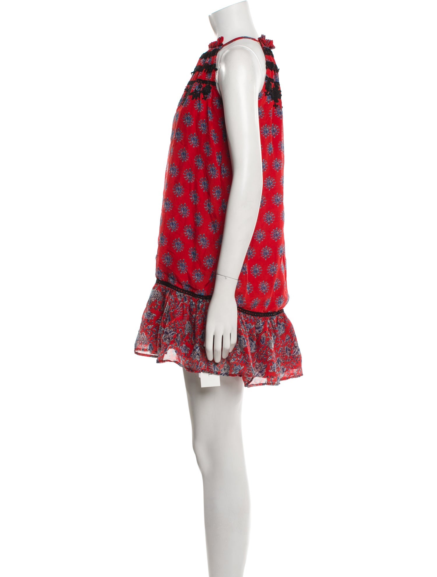 Carolina K Silk Mini Dress