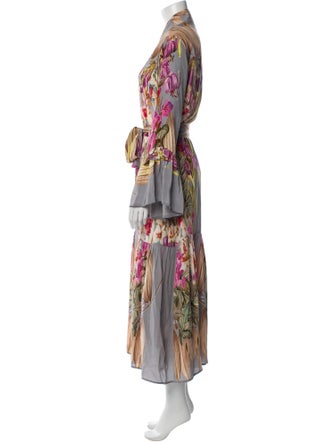 Carolina K Printed Bow Accents Robe