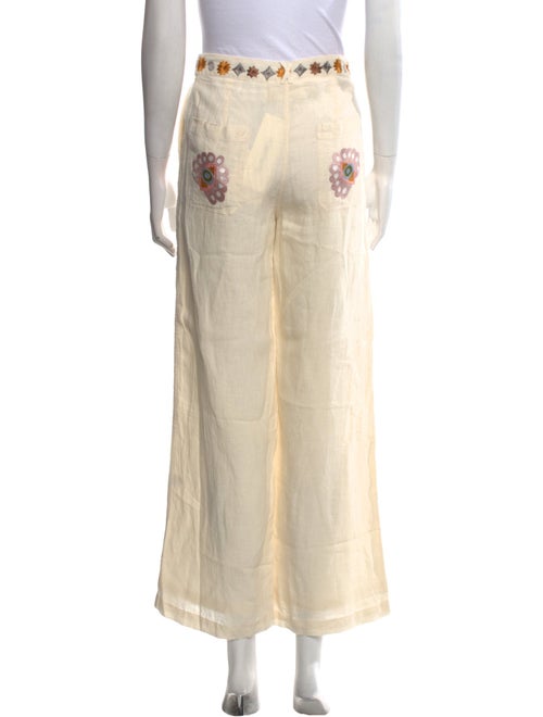 Carolina K Graphic Print Wide Leg Pants