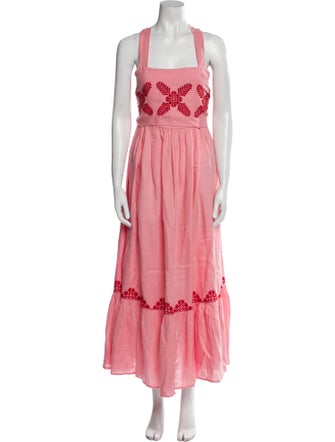 Carolina K Linen Long Dress