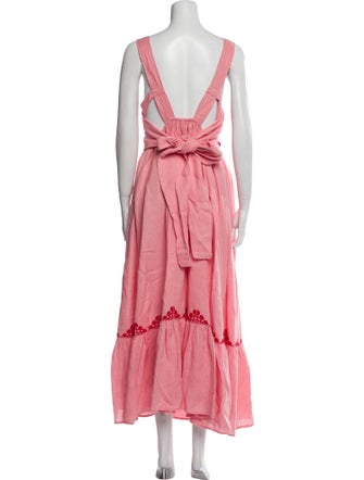 Carolina K Linen Long Dress