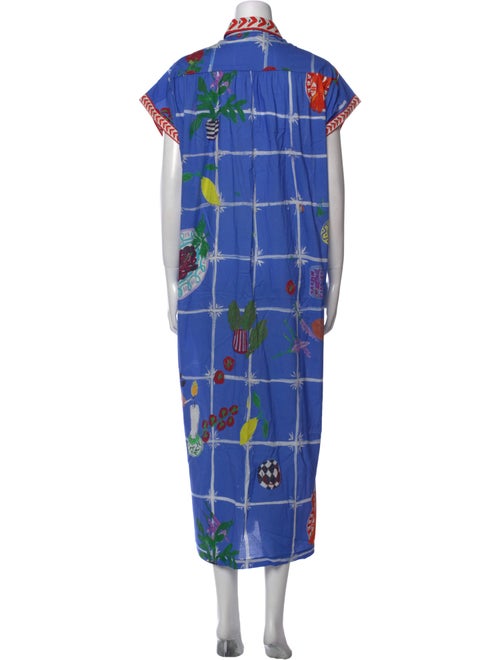 Carolina K Printed Long Dress