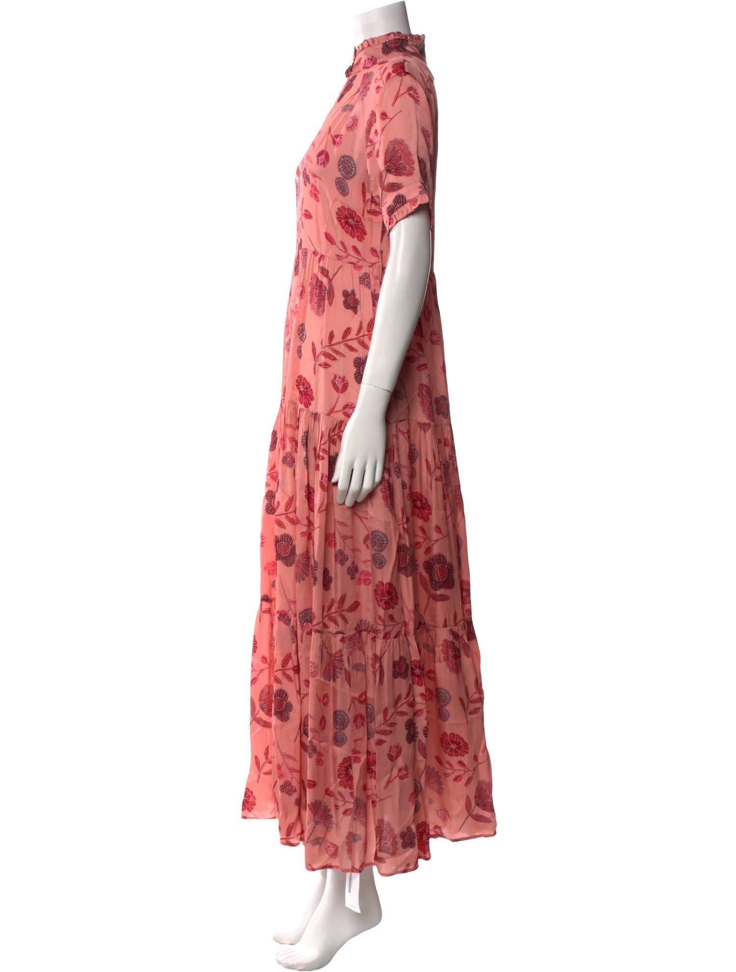 Carolina K Floral Print Long Dress