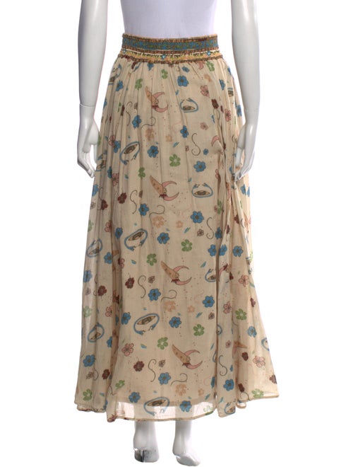 Carolina K Printed Midi Length Skirt