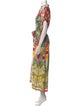Carolina K Printed Long Dress