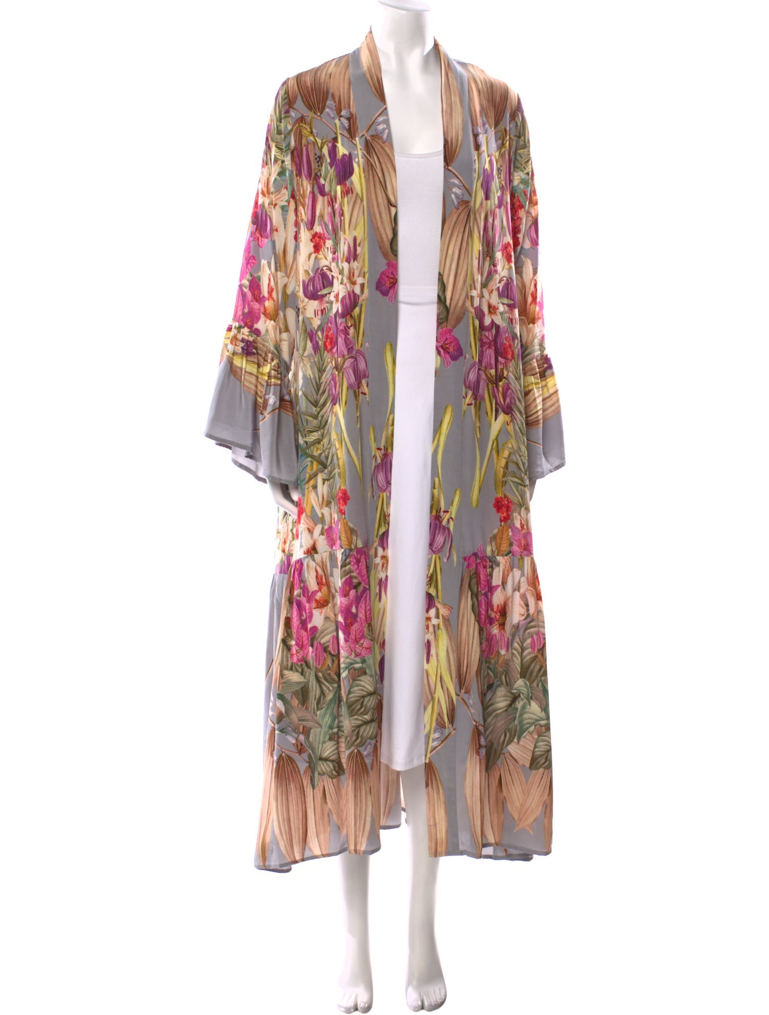 Carolina K Floral Print Long Dress