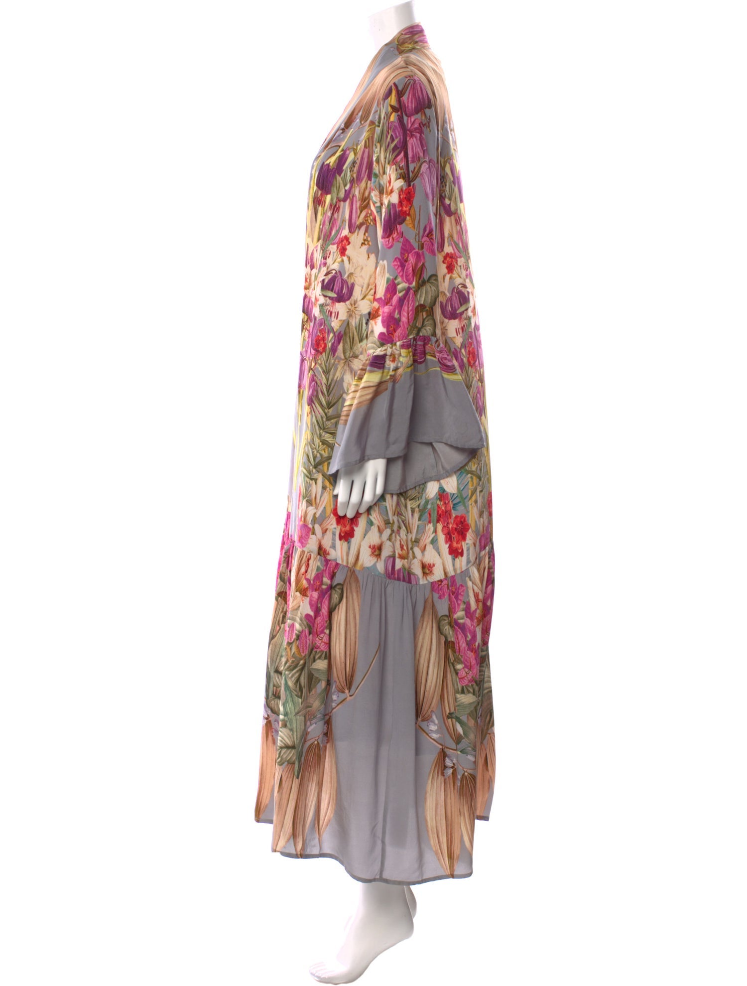 Carolina K Floral Print Long Dress