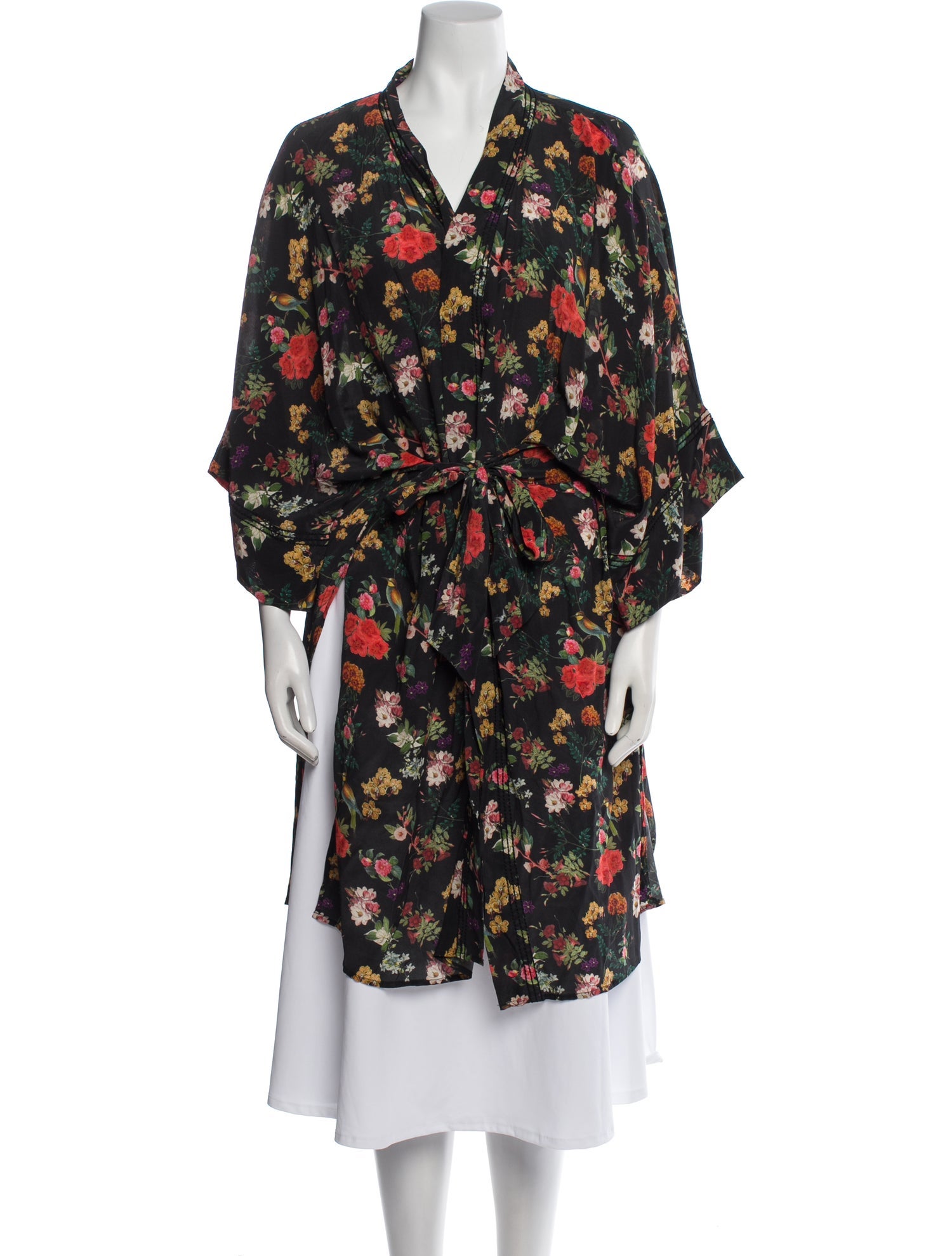Carolina K Silk Printed Robe