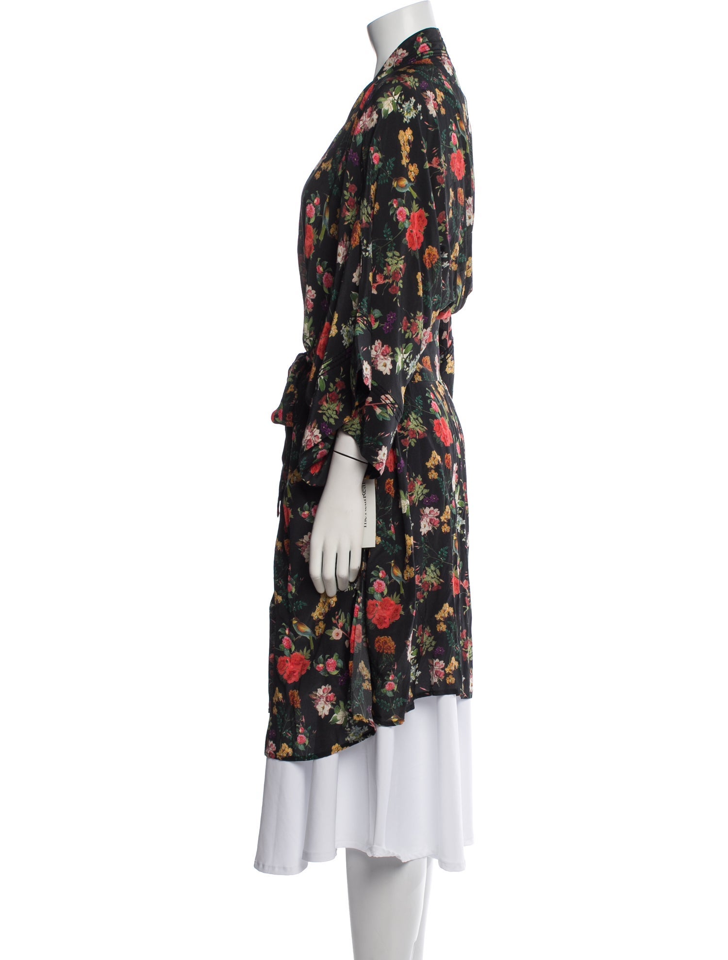Carolina K Silk Printed Robe