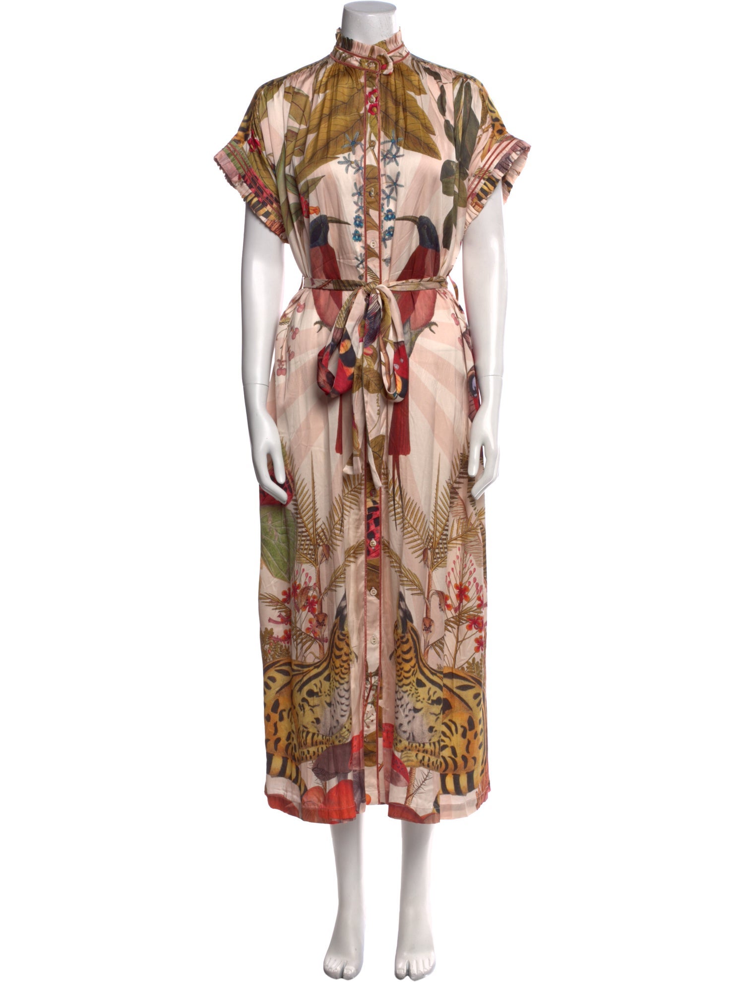 Carolina K Floral Print Long Dress