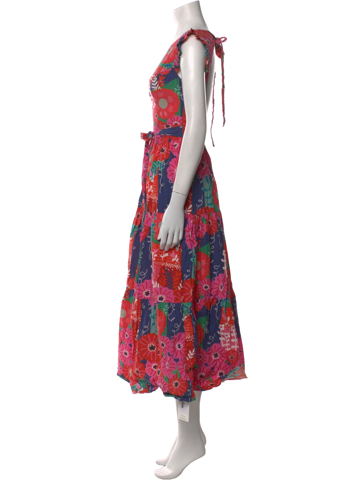 Carolina K Floral Print Long Dress
