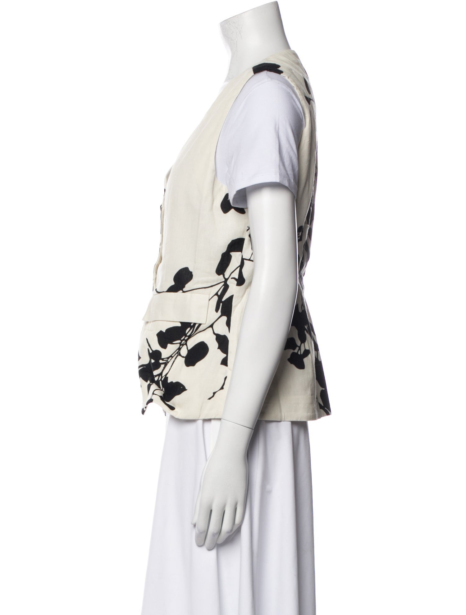 Carolina K Floral Print Vest