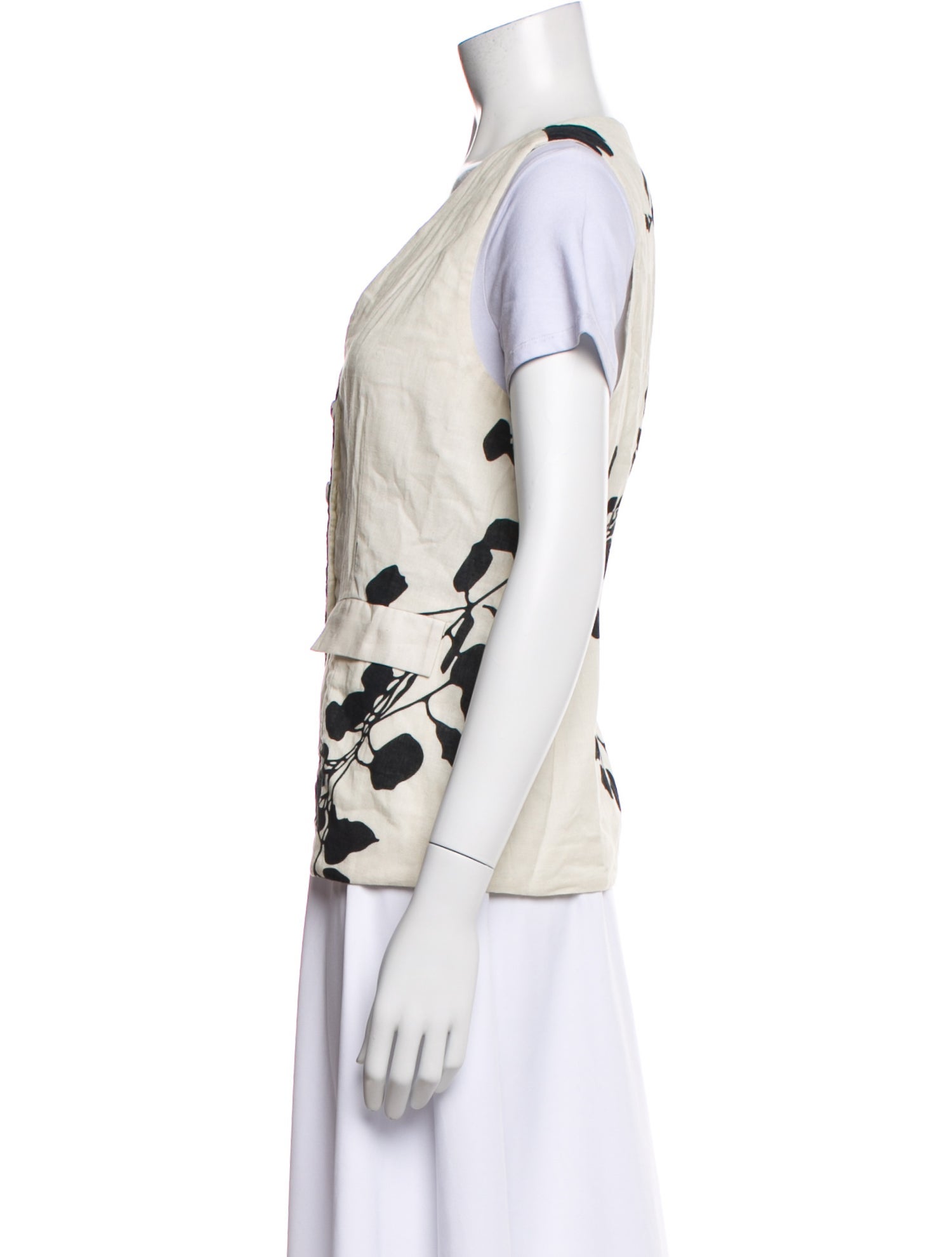 Carolina K Floral Print Vest