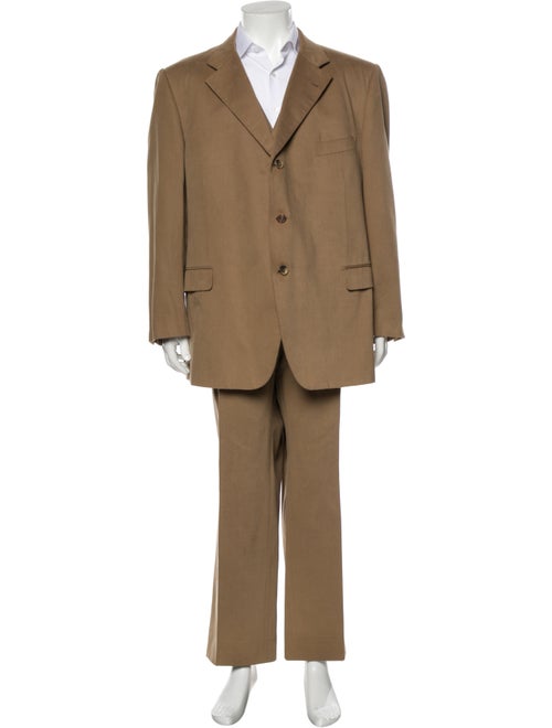 Caruso Three-Piece Suit Brown