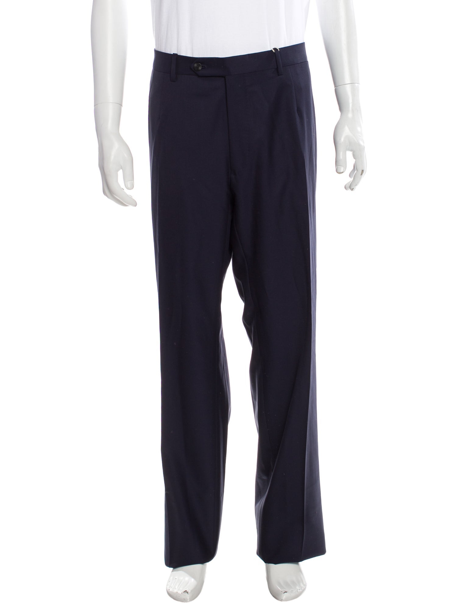 CARUSO Wool Dress Pants