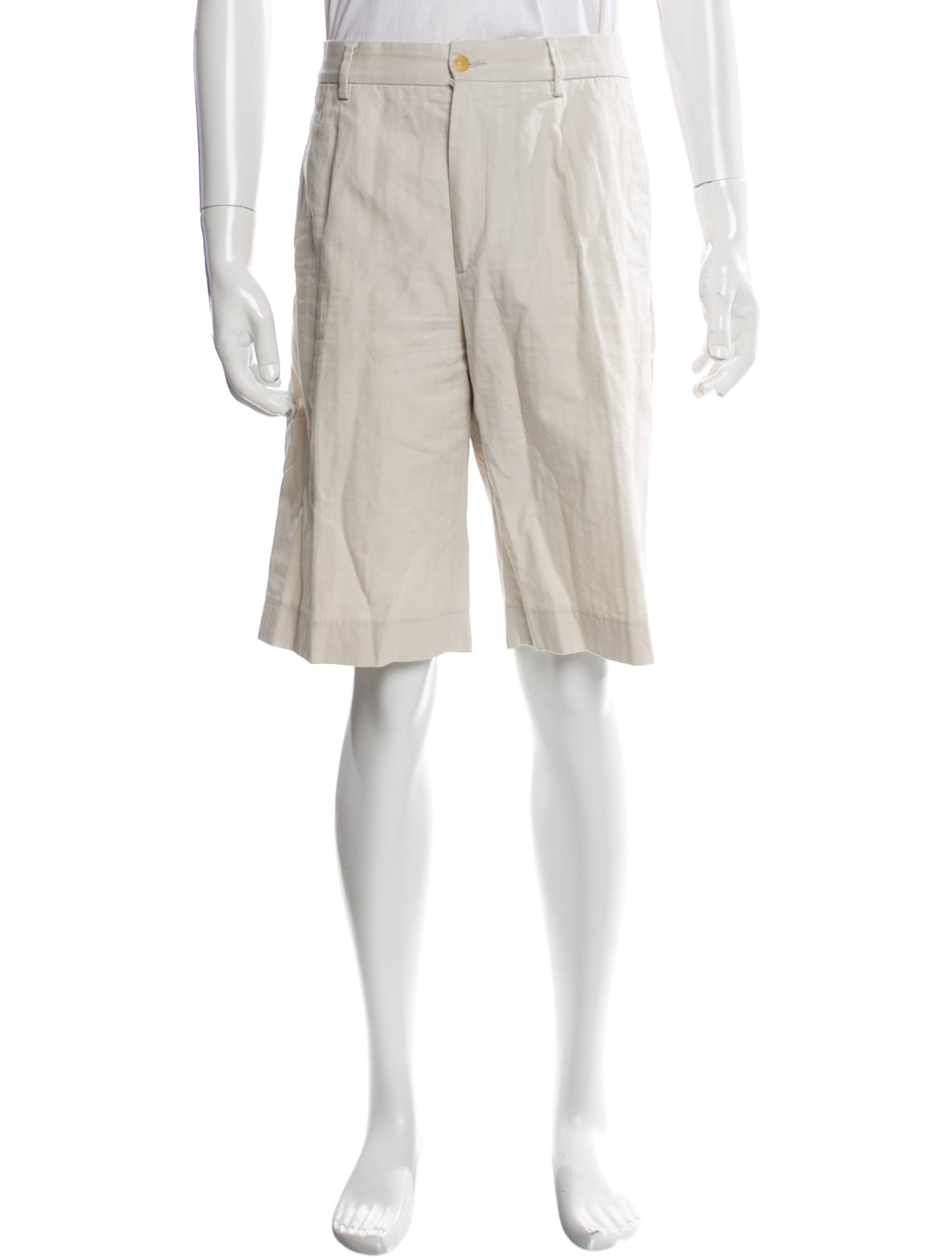 CARUSO Flat Front Shorts
