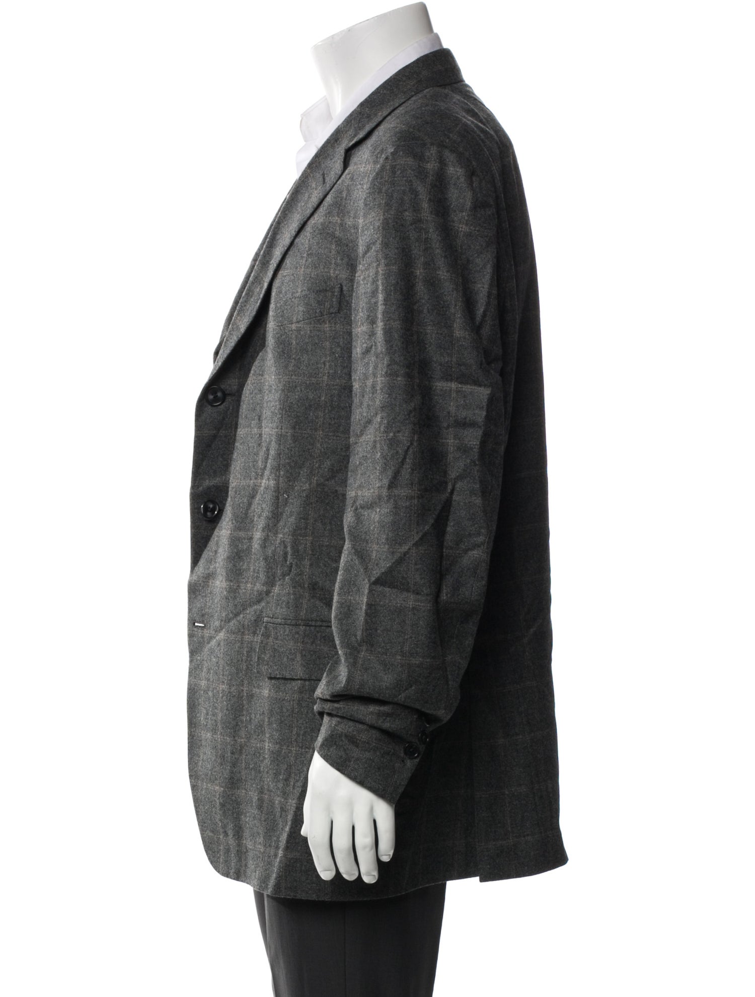 CARUSO CARUSO Men's Wool Blazer