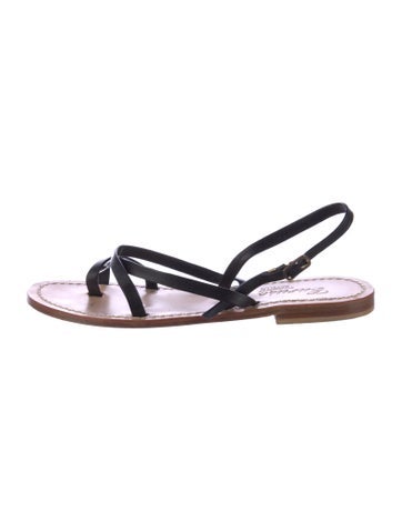 Caruso Sandals Vintage Leather Slingback 9