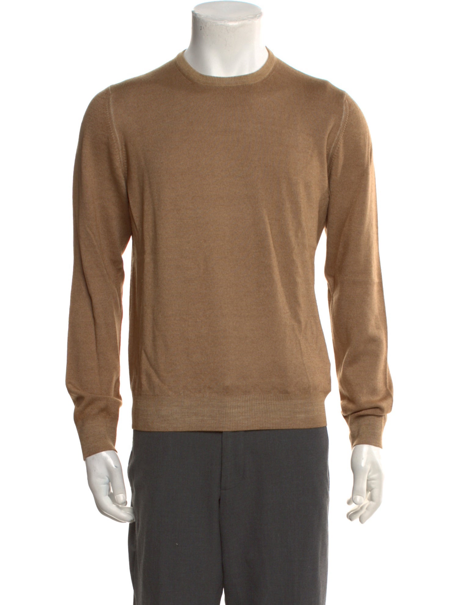 CARUSO Wool Crew Neck Pullover