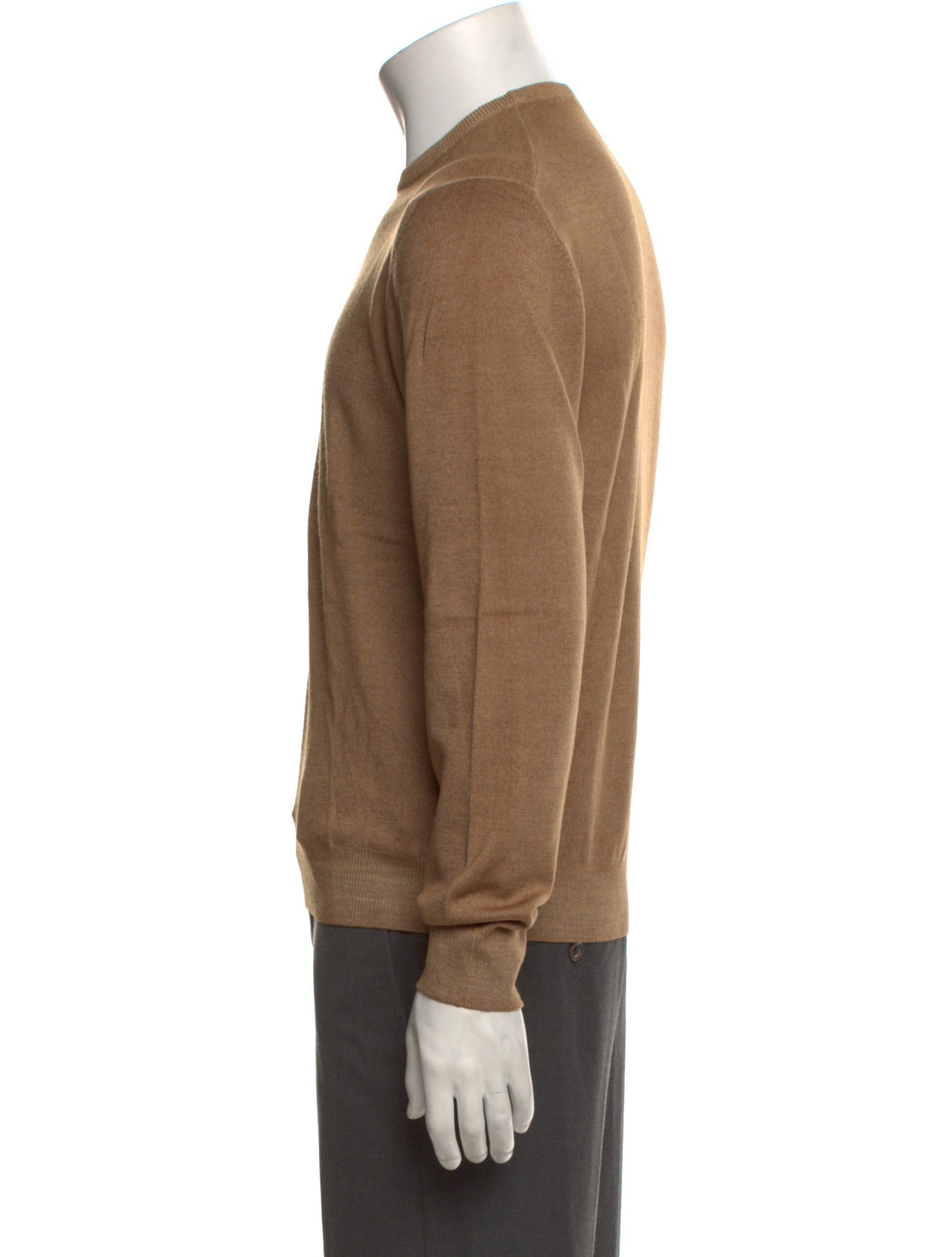 CARUSO Wool Crew Neck Pullover