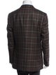 CARUSO Cashmere Plaid Print Blazer