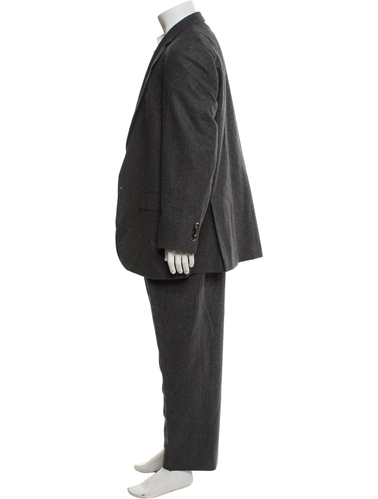 CARUSO Wool Two-Piece Suit