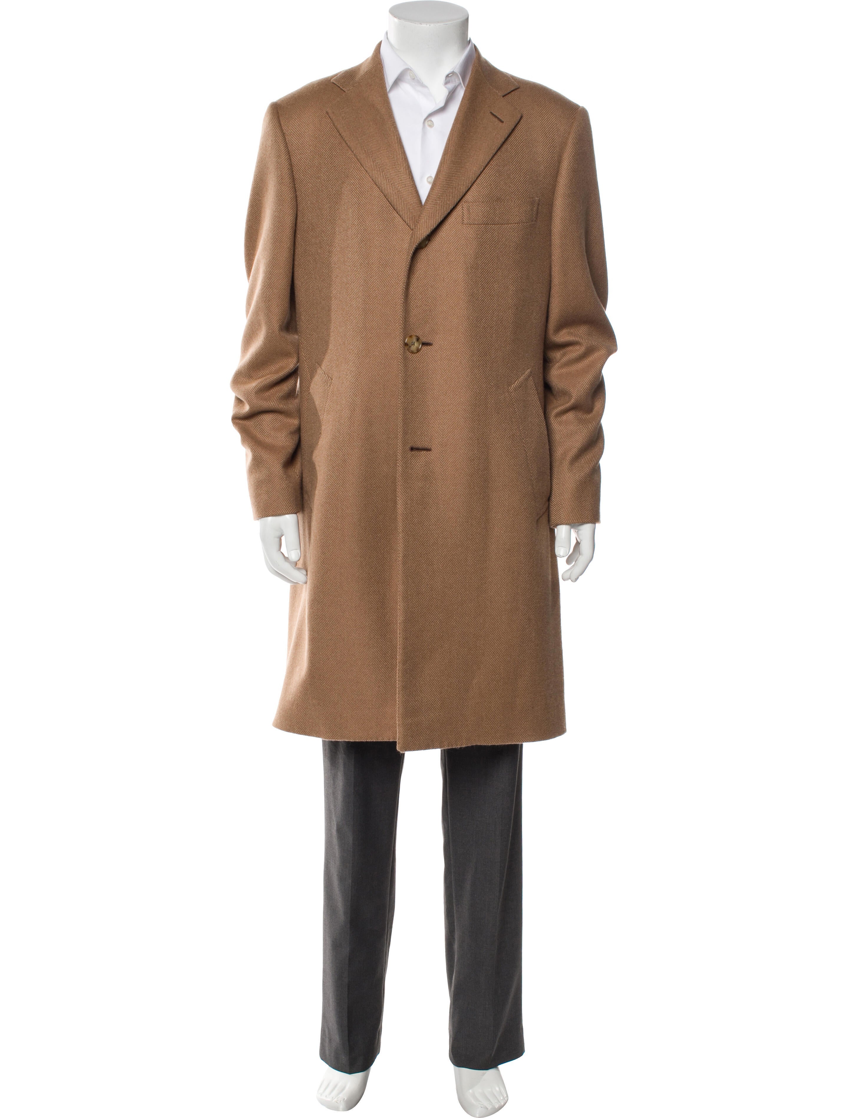 CARUSO Camel Hair Overcoat