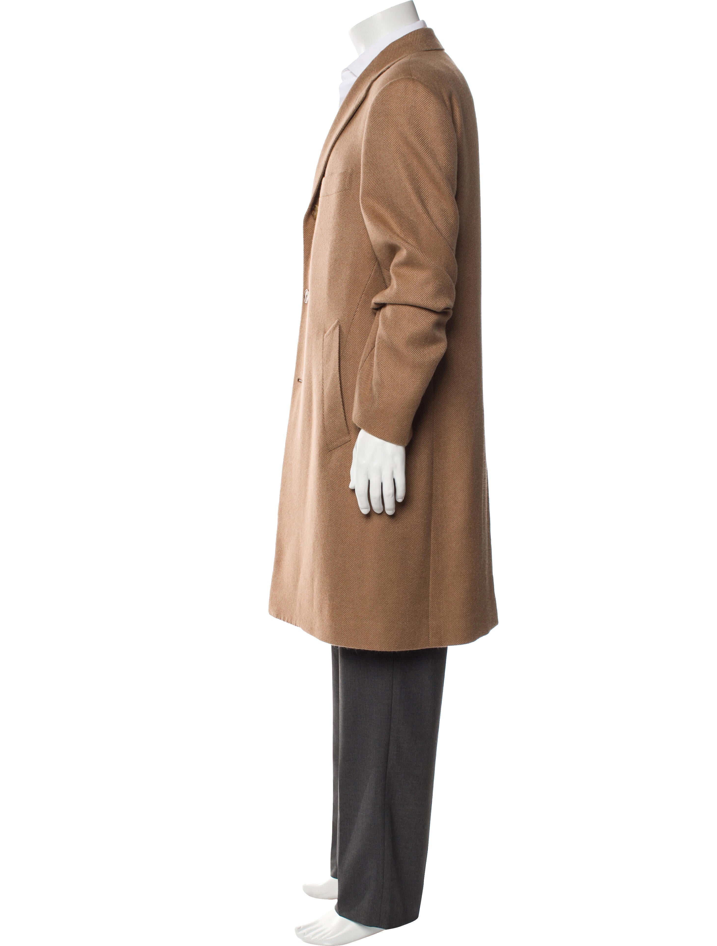 CARUSO Camel Hair Overcoat