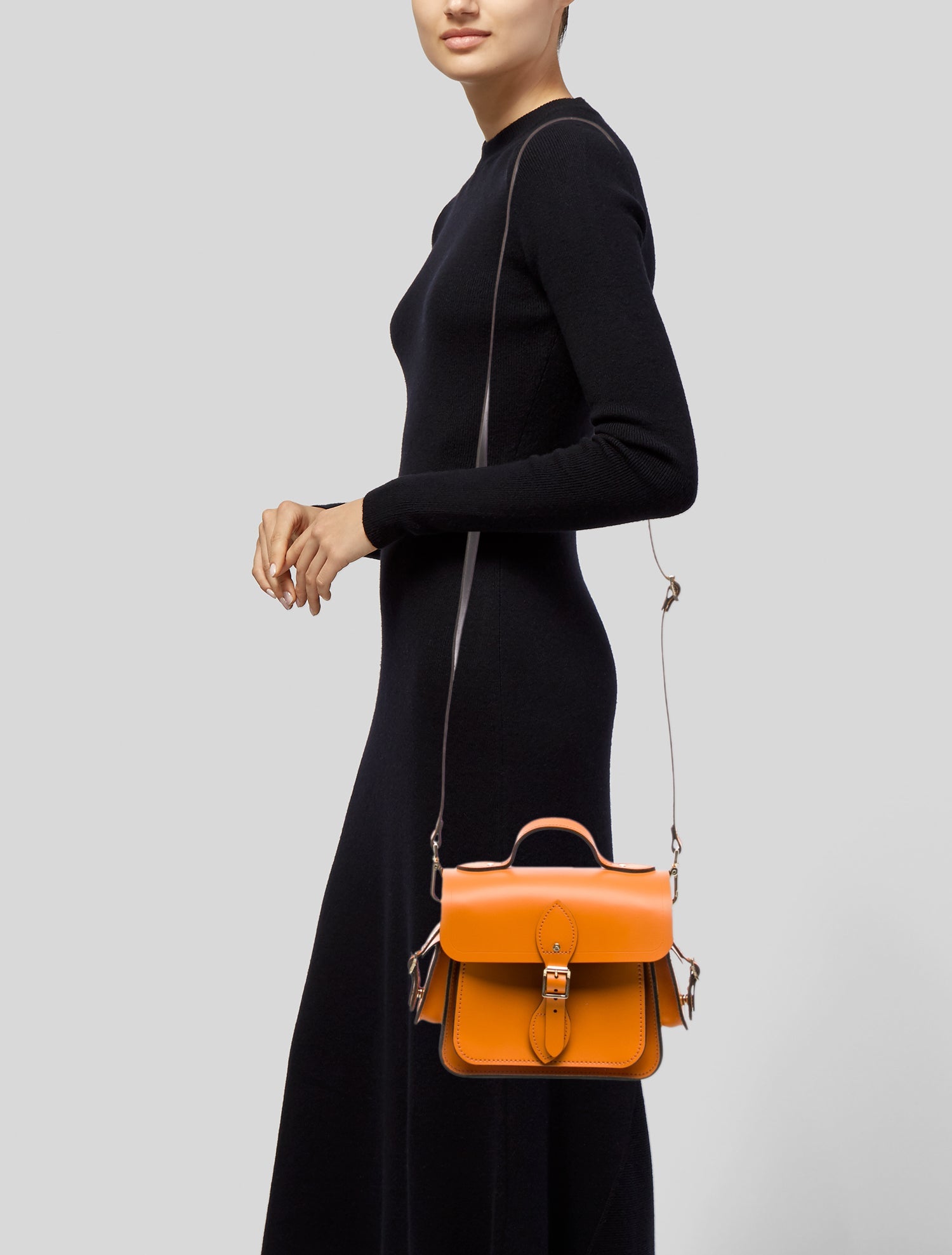 Cambridge Satchel Company Leather Top Handle Bag