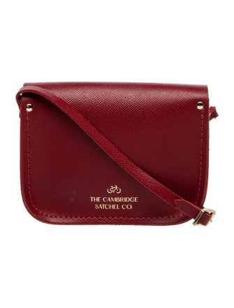 Cambridge Satchel Company Saffiano Leather Crossbody Bag