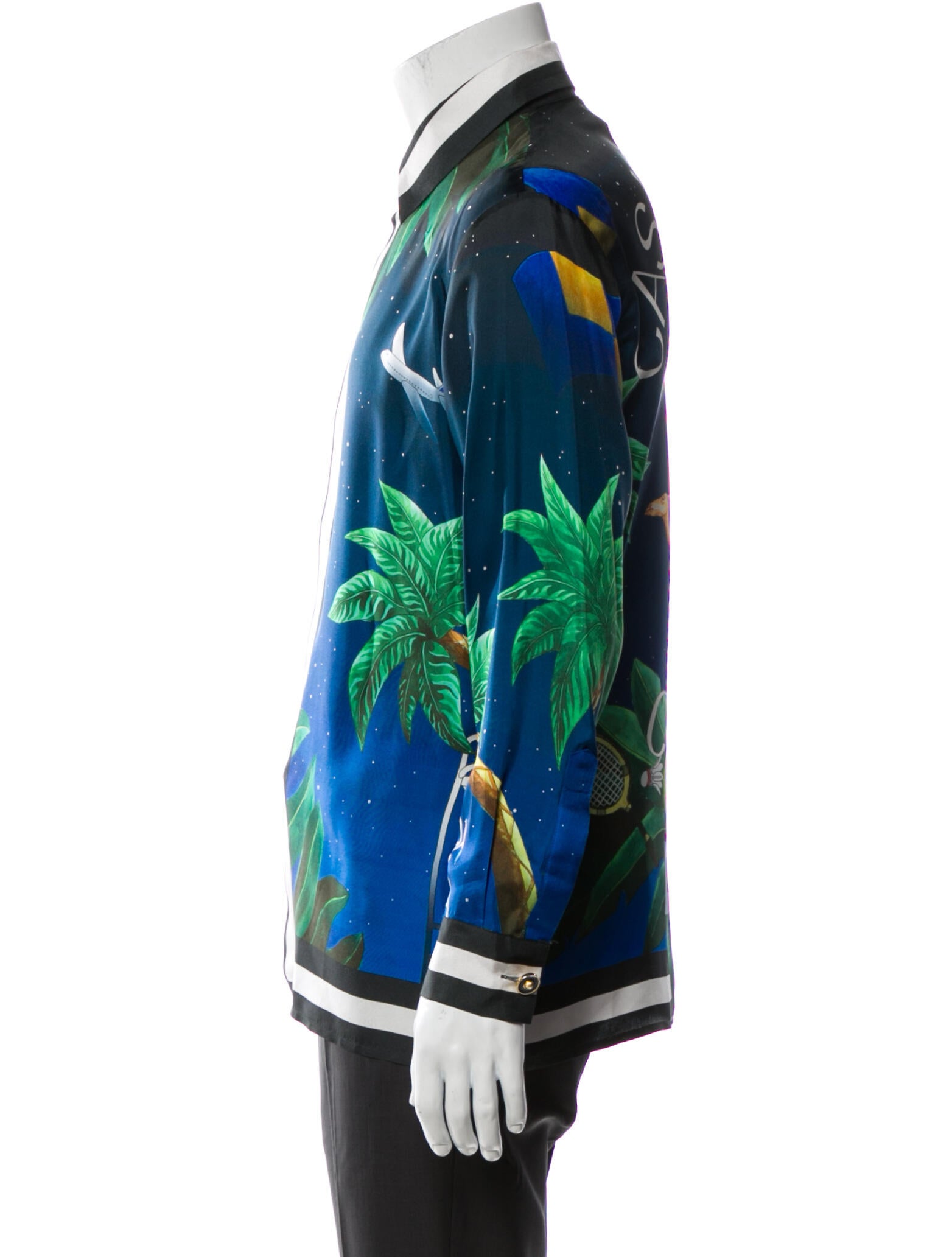 Casablanca Printed Long Sleeve Shirt